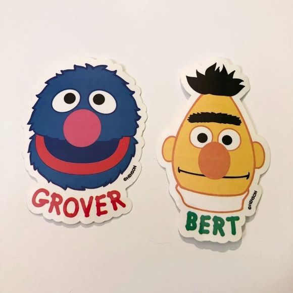 2000 Sesame Street  Sandylion Stickers Bert Grover Ernie Count Rosita Telly - Picture 6 of 7